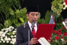 Jokowi Lantik Kepala BNPB Baru
