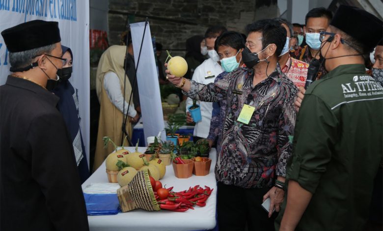 indoposco Mentan Syahrul Launching Korporasi Petani Hortikultura Ponpes di Bandung