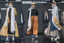Koleksi Rosie Rahmadi di Muslim Fashion Festival (MUFFEST) 2021. Foto : Antara/HO