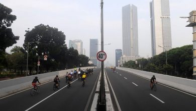 Pesepeda Meninggal Di Jalur Sepeda Jlnt Kampung Melayu-Tanah Abang