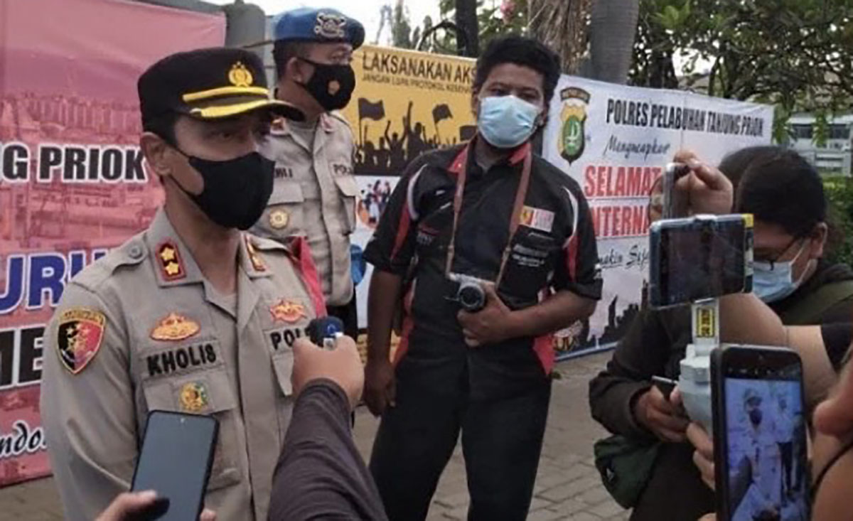 Ada Instruksi Dari Kapolri Polres Pelabuhan Tanjung Priok Gerak Cepat