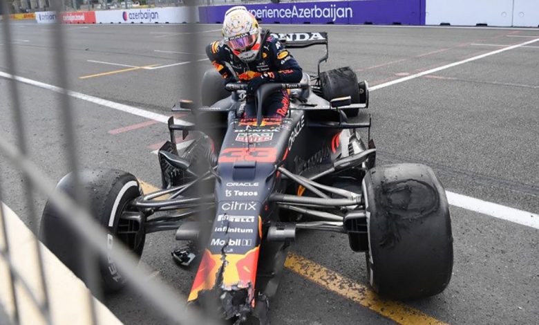 Pirelli Duga Serpihan Sebabkan Kecelakaan Lance Stroll Dan Max Verstappen
