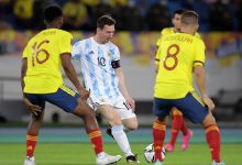 Argentina Berbagi Poin dengan Kolombia