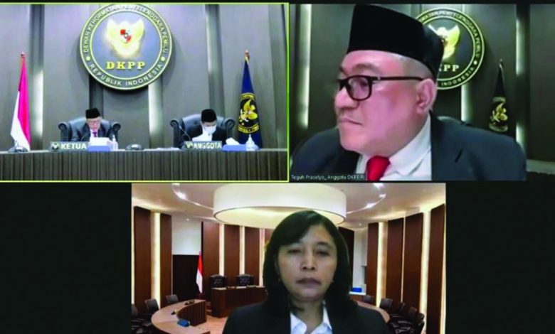 Terkait Video Asusila, DKKP Pecat Anggota Bawaslu Bolaang Mongondow Timur