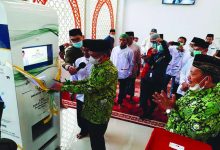 Wali Kota Kendari Launching ATM Beras dan Telur