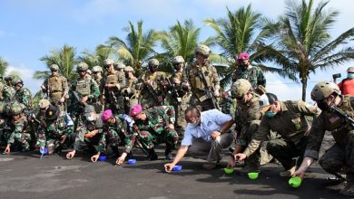 Marinir Indonesia-AS Lepas 150 Tukik