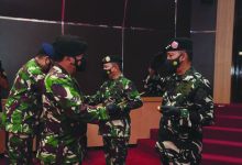 Pangkostrad Letjen TNI Dudung Abdurachman dan 29 Pati TNI Naik Pangkat
