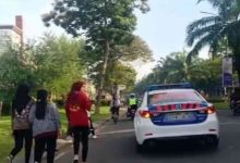 Polisi Bubarkan Kegiatan Olahraga di Grand Wisata Tambun