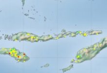 Lima titik Panas Kembali Muncul di Pulau Sumba