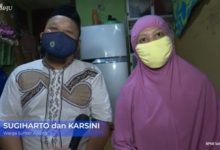 Warga Jakarta Utara Senang dan Kaget Dapat Sembako dari Jokowi