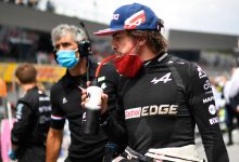 Pebalap tim Alpine Fernando Alonso jelang Grand Prix Austria, Red Bull Ring, Spielberg. (4/7/2021). Foto: Antara/Reuters/Christian Bruna