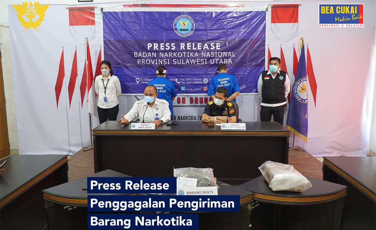indoposco Bea Cukai dan BNN Gagalkan Pengiriman Paket Kerupuk Berisi Ganja ke Sulawesi Utara