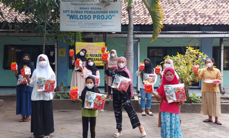 indoposco McDonald’s Indonesia Rayakan Hari Anak Nasional 2021 Bersama 400 Anak Panti Asuhan di 8 Kota