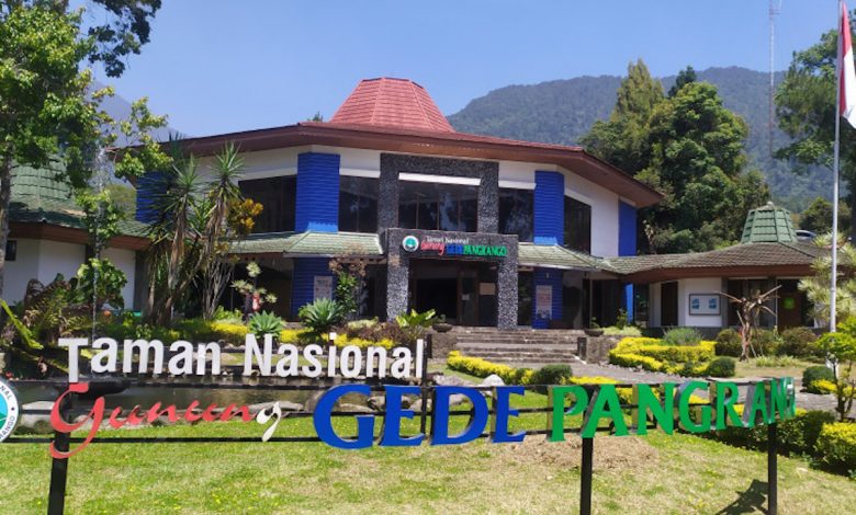 Balai Besar Taman Nasional Gunung Gede Pangrango di Kecamatan Cipanas, Cianjur, Jawa Barat. Foto: Antara/Ahmad Fikri