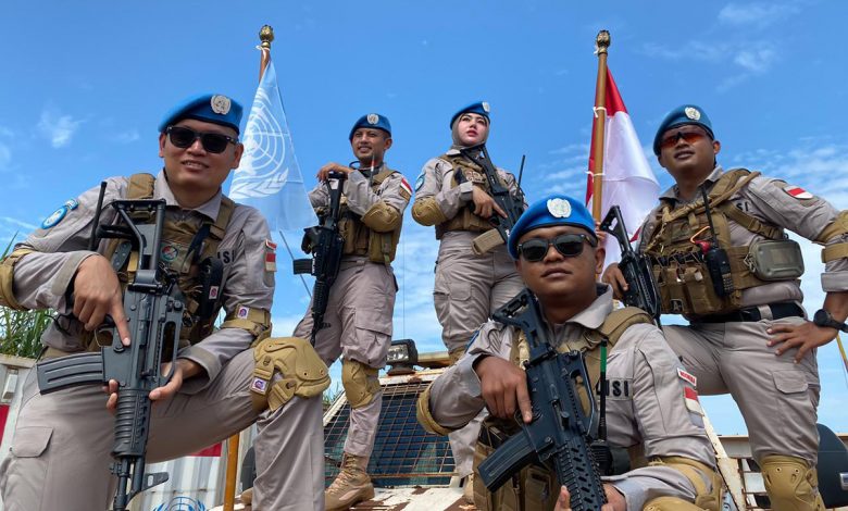 Lima Personel Terbaik Polda Banten Dikirim Ke Afrika Tengah Untuk Misi Perdamaian