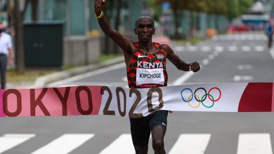 Eliud Kipchoge Bawa Pulang Emas Maraton Putra Olimpiade