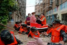 Banjir Besar di Hubei China, Ribuan Warga Diungsikan
