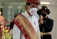Wali Kota Bandarlampung Mengaku Bangga Presiden Kenakan Pakaian Adat Lampung