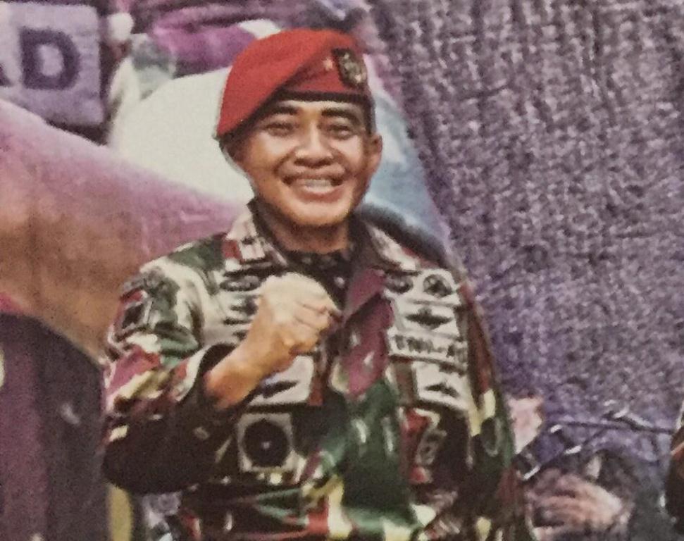 Brigjen TNI Tri Budi Utomo dari Wadanjen Kopassus kini menjabat Dan Paspampres. Foto : Repro Kopassus