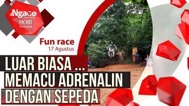 Luar Biasa ... Memacu Adrenalin Dengan Sepeda | #Ngaco #Hobi Dalam Fun Race 17 Agustus