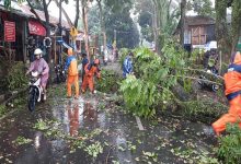 Angin Kencang Rusak 38 Rumah di Kota Cimahi