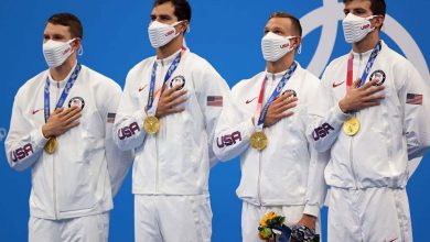 As Pecahkan Rekor Dunia Menangi Gaya Ganti Estafet Putra Olimpiade
