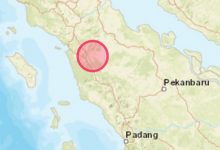 Gempa Magnitudo 5,3 Guncang Padang Lawas
