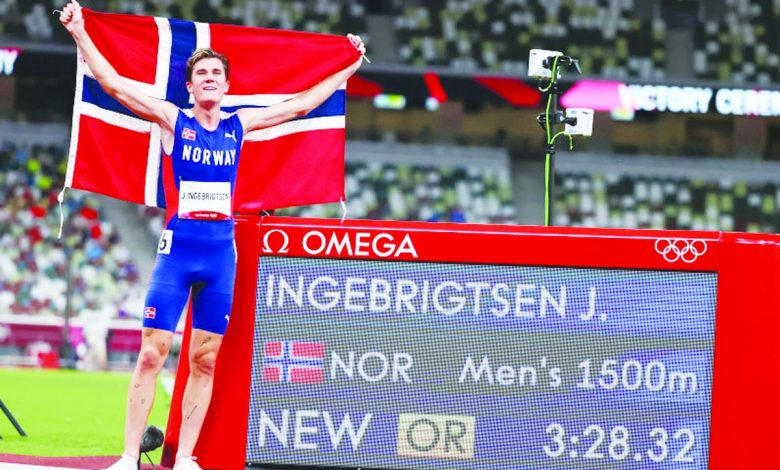 Pelari Norwegia Pecahkan Rekor Olimpiade Tokyo