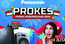 Prokes Panasonic Meriahkan Kemerdekaan Ri Ke-76*