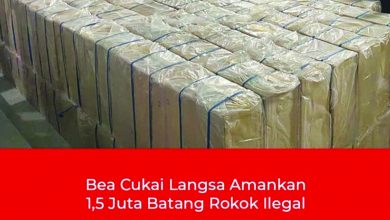 Bea Cukai Langsa Amankan 1,5 Juta Batang Rokok Ilegal Di Aceh Tamiang