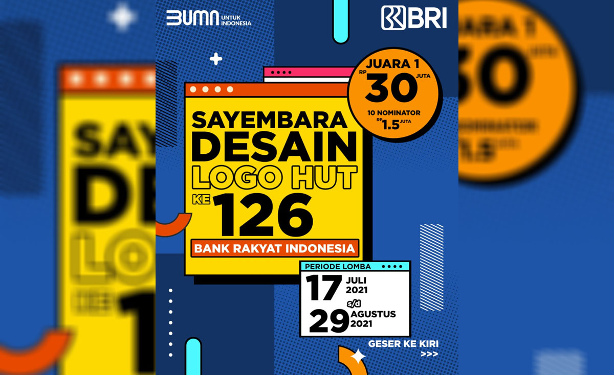 Sambut HUT Ke-126, BRI Gelar Sayembara Desain Logo - Laman 2 Dari 2 ...