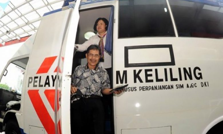 Ini Lima Titik Layanan Sim Keliling Polda Metro Jaya
