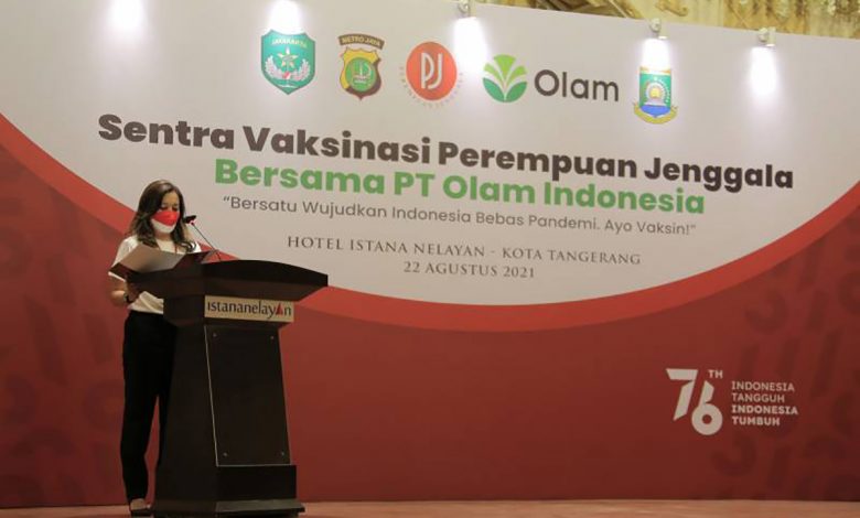 Perempuan Jenggala Inisiasi Vaksinasi Masal Di Kota Tangerang