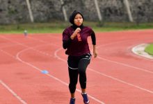Karisma Evi Tiarani yang turun pada nomor lari 100 meter putri T42 di Paralimpiade Tokyo 2020. Foto : NPC Indonesia
