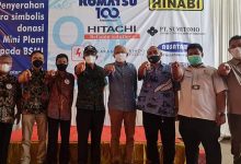 Penyerahan Donasi Oxygen Mini Plant dari Superconnection Indonesia, Hinabi & Patners kepada BSMI