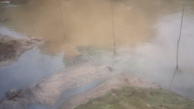 Sungai Lubai Muara Enim Sumsel Tercemar