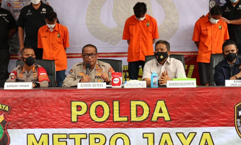 Polda Metro Tangkap Buronan Penembakan Di Tangerang
