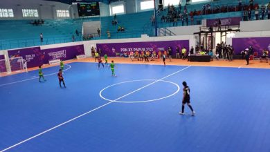 Tim Futsal Papua Raih Kemenangan Pertama atas Sumut di PON XX