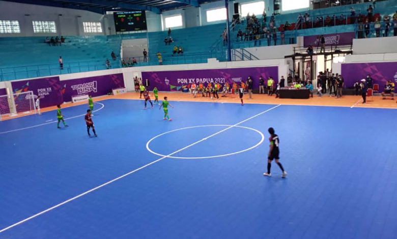 Tim Futsal Papua Raih Kemenangan Pertama atas Sumut di PON XX