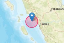 BMKG Catat Gempa Magnitudo 5,3 Guncang Agam Sumbar