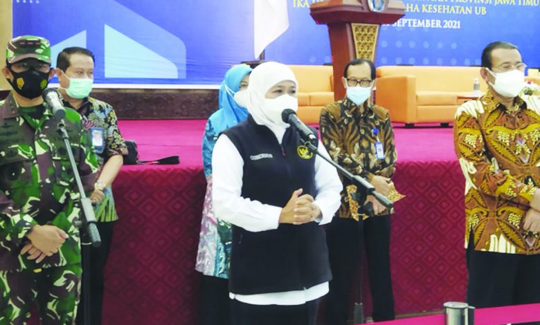 Sepuluh Kabupaten Kota di Jawa timur Berstatus PPKM Level 1