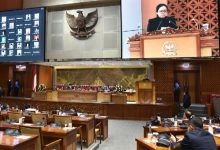 DPR Gelar Rapat Paripurna Tetapkan Lodewijk Jadi Wakil Ketua