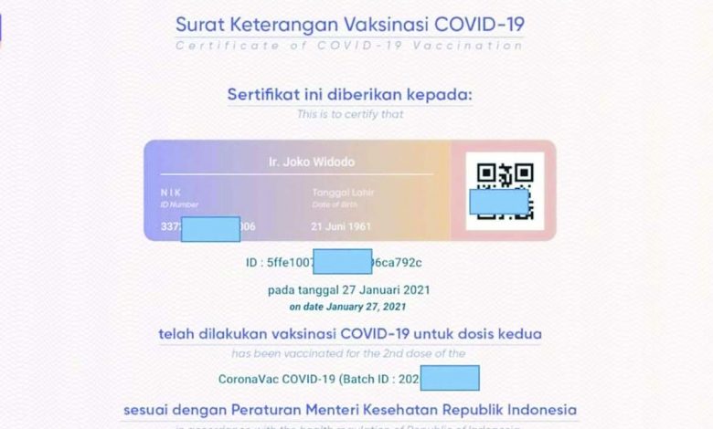 Nik Dan Sertifikat Vaksin Jokowi Bocor, Peran Bssn Dan Kominfo Ditunggu