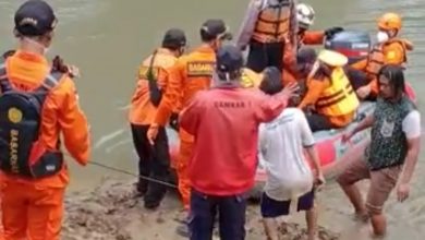 Tim SAR Temukan Korban Tenggelam di Sungai Cidurian Tangerang