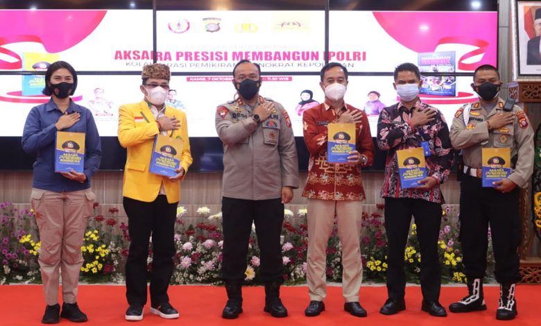 Kembali, Kapolda Kalteng Launching Buku &Quot;Aksara Presisi Membangun Polri&Quot;