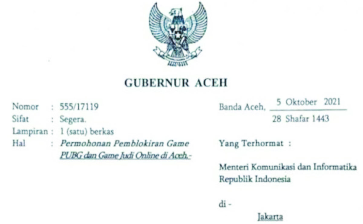 Gubernur Aceh