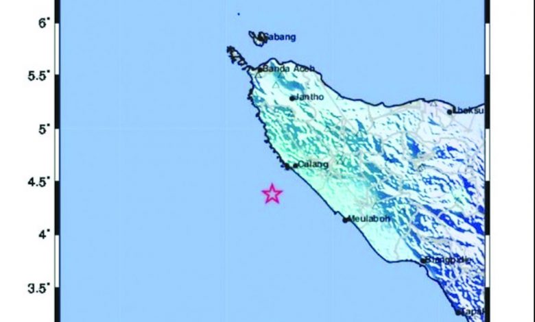 Gempa 5,6 Magnitudo Di Aceh Akibat Aktivitas Subduksi
