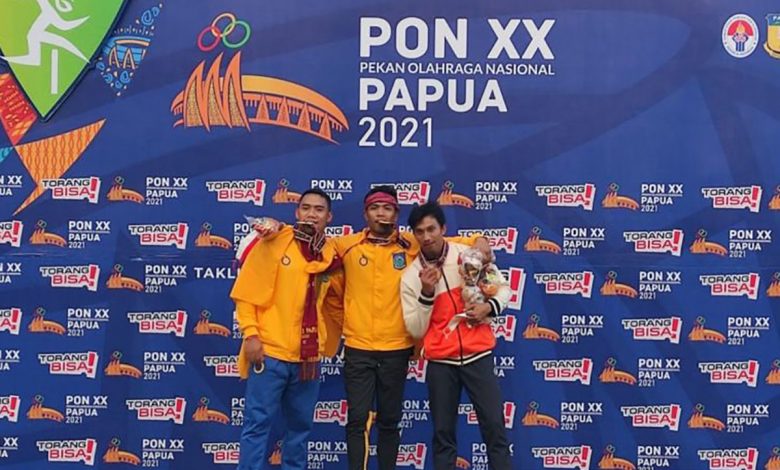 Zohri Perkasa Saat Rebut Emas Lari 100 Meter Pon Papua
