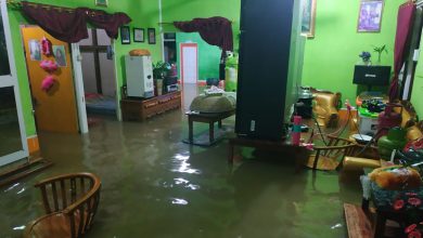 Banjir di Kapuas Hulu Akses Jalan Putus