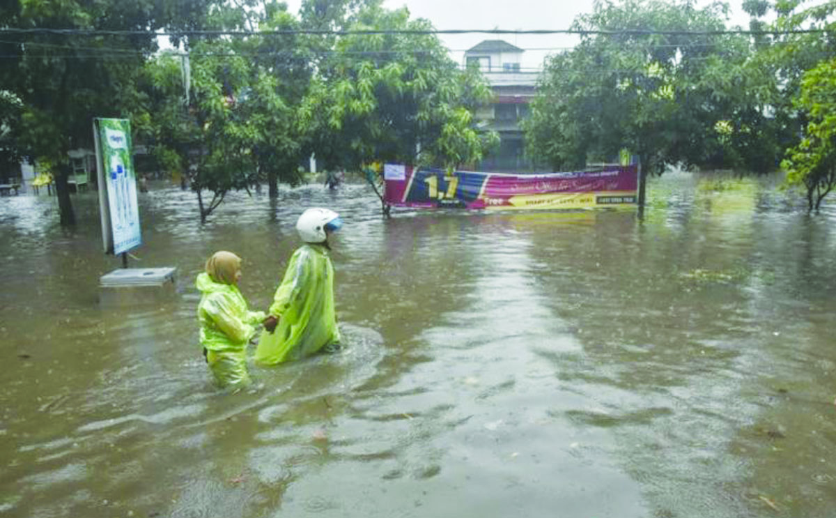 Luapan Kali Bekasi